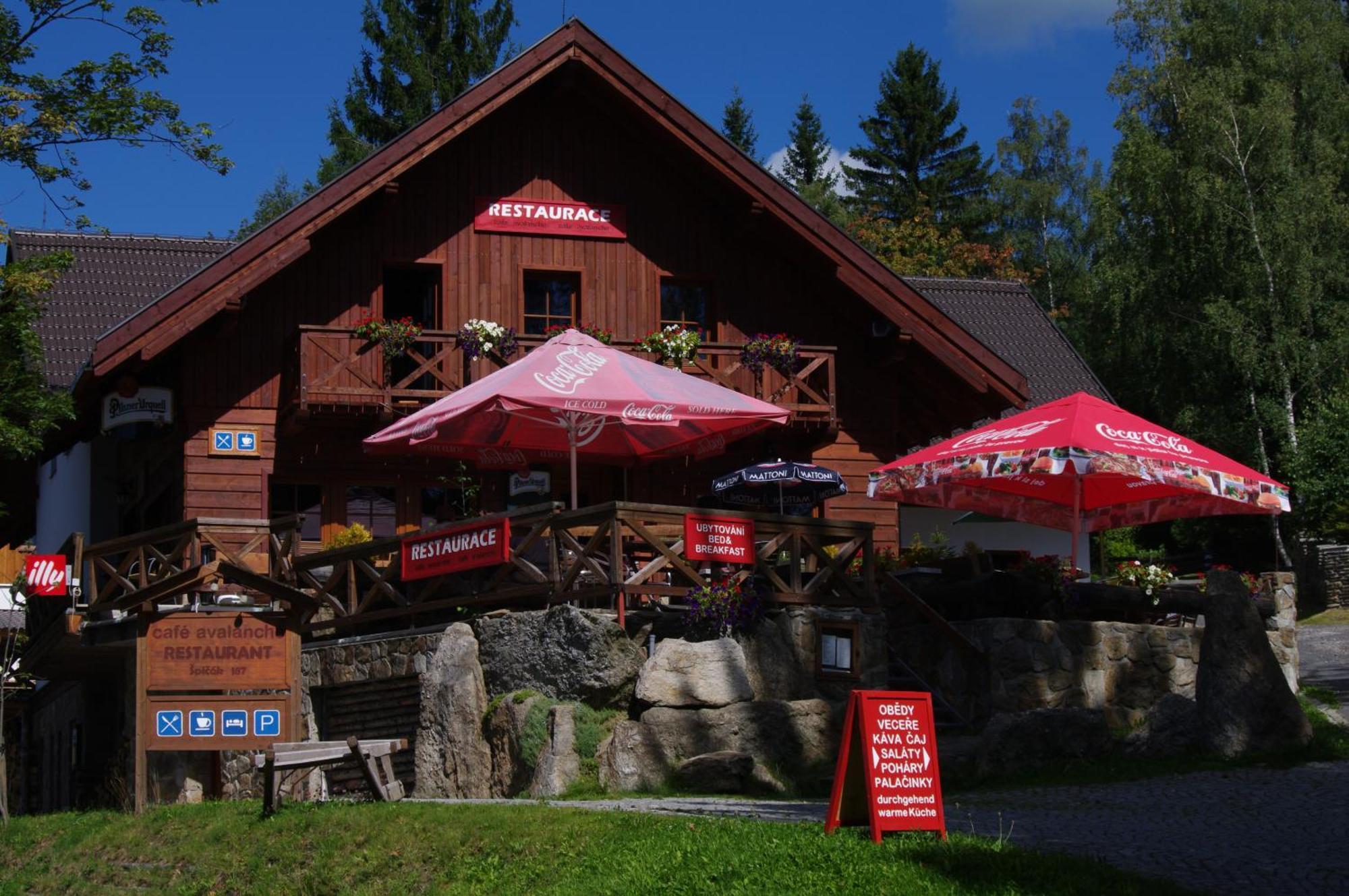 Penzion Avalanche Železná Ruda Esterno foto